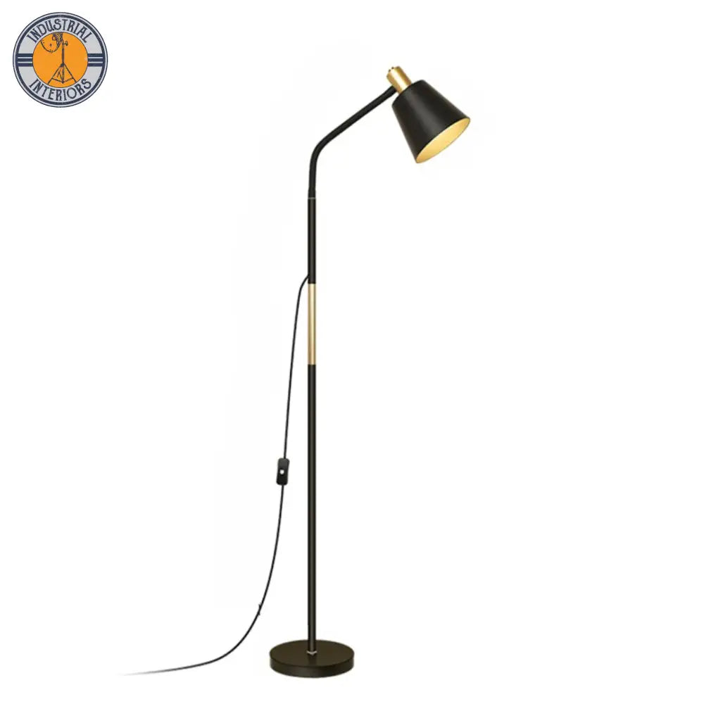 Adjustable Standing Floor Lamp Black / 5W
