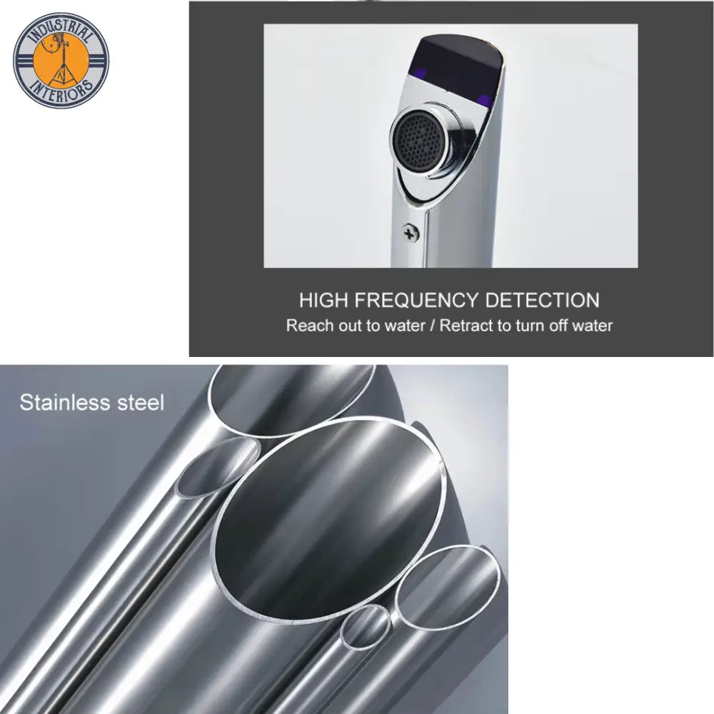 Automatic Sensor Hot And Cold Chrome Basin Faucet