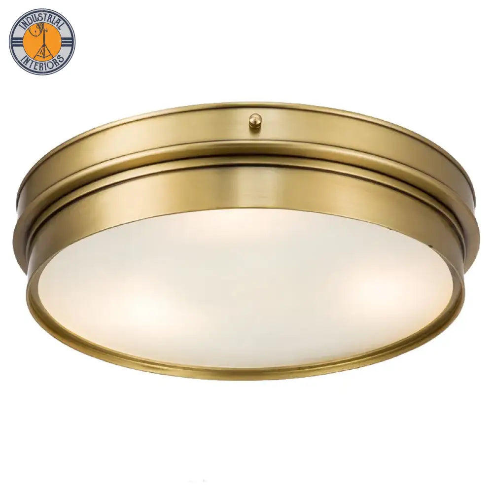 Brass Vintage Led Modern Ceiling Light