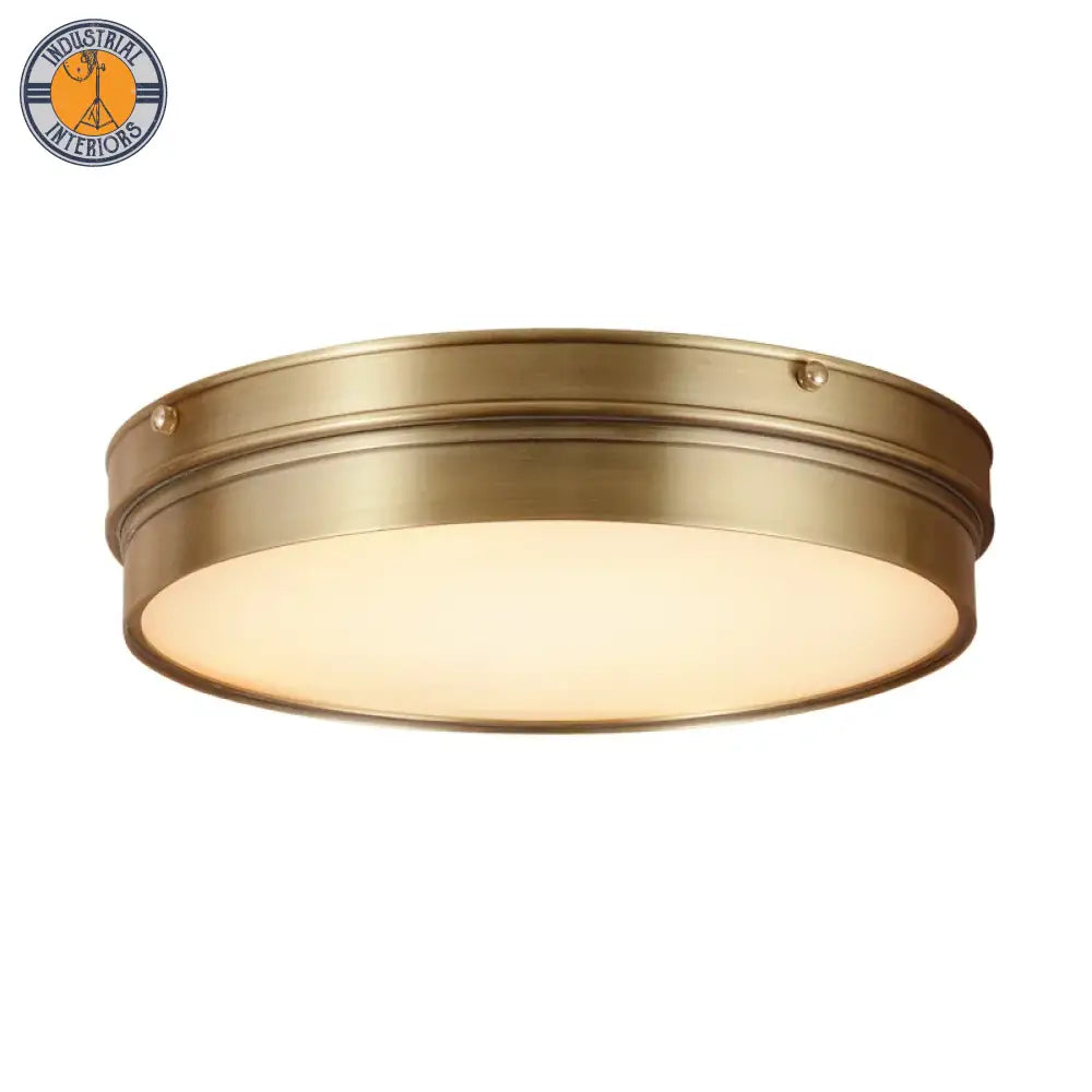 Brass Vintage Led Modern Ceiling Light