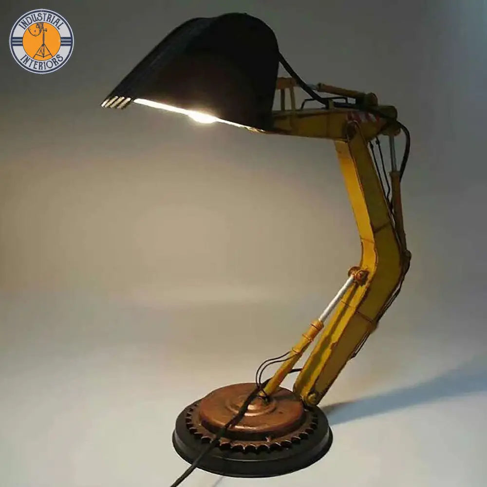 Creative Excavator Desk Lamp Children Home Decorative Led Table Lamp