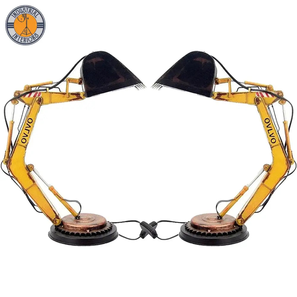 Creative Excavator Desk Lamp Children Home Decorative Led Table Lamp