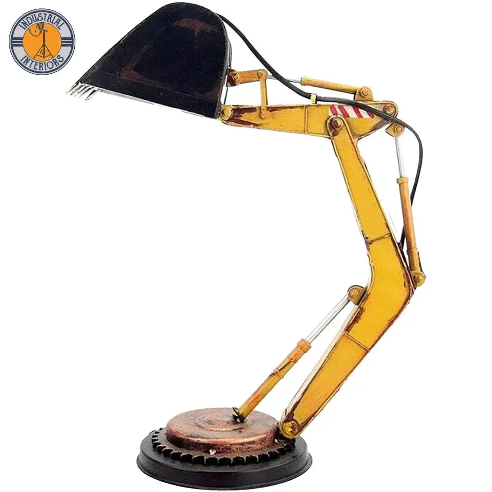Creative Excavator Desk Lamp Children Home Decorative Led Table As Shown Lamp