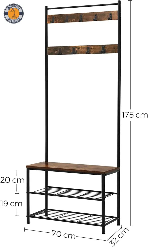 Hallway Shoe Rack Coat Stand