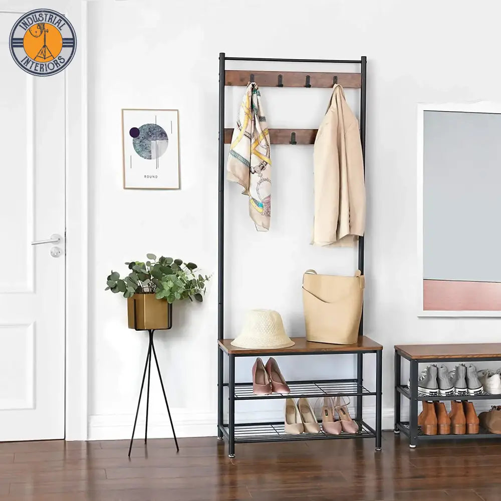 Hallway Shoe Rack Coat Stand
