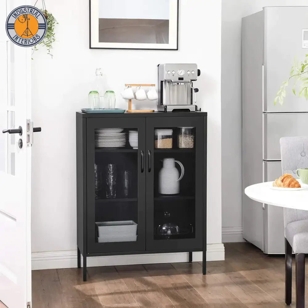Industrial Metal Storage Cabinet With Adjustable Shelves