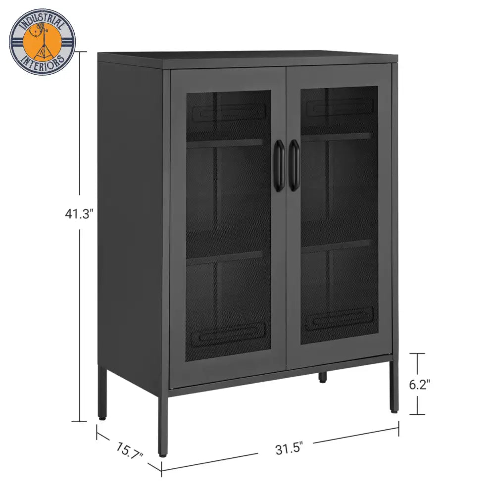 Industrial Metal Storage Cabinet With Adjustable Shelves