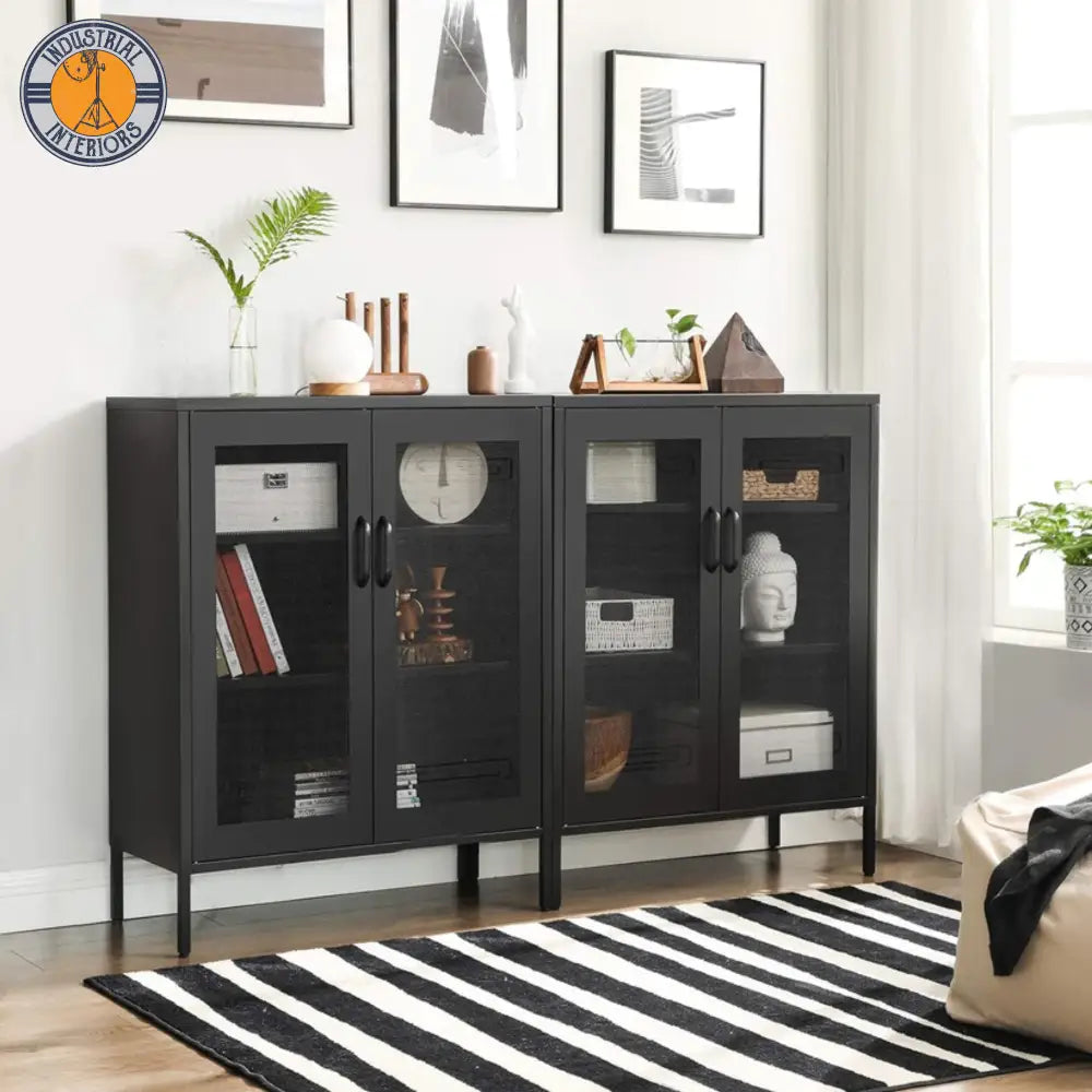 Industrial Metal Storage Cabinet With Adjustable Shelves