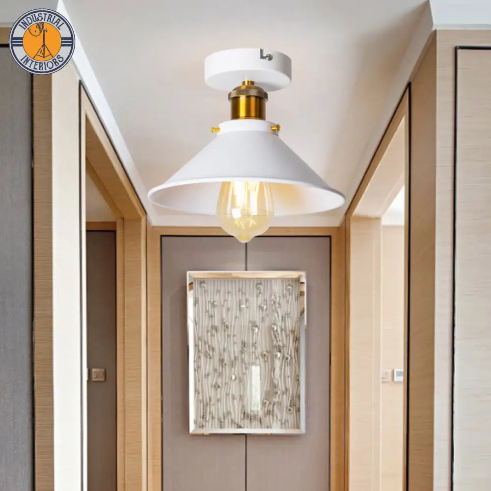 Industrial Retro Metal Ceiling Hanging Lamp Ceiling Light
