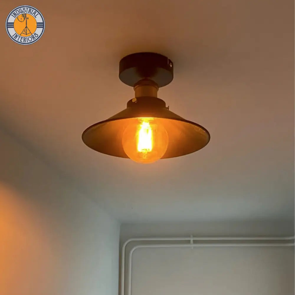 Industrial Retro Metal Ceiling Hanging Lamp Ceiling Light