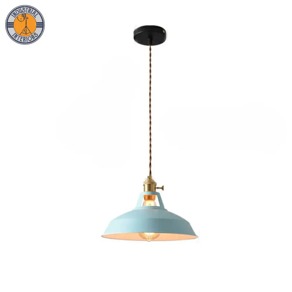 Iron Pendant Colorful Hanging Light Lighting