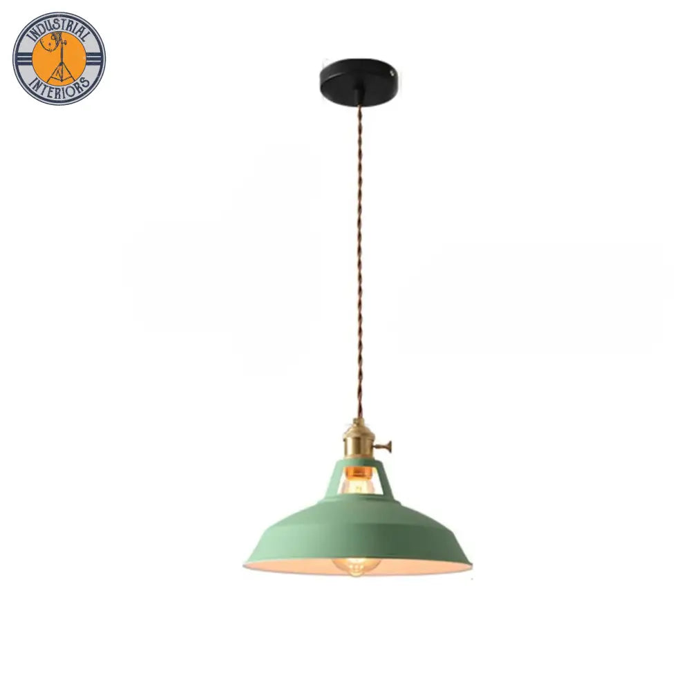 Iron Pendant Colorful Hanging Light Lighting