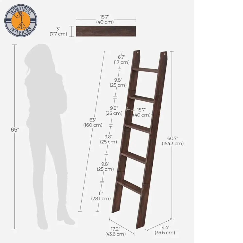 Ladder Rack For Storage And Decor