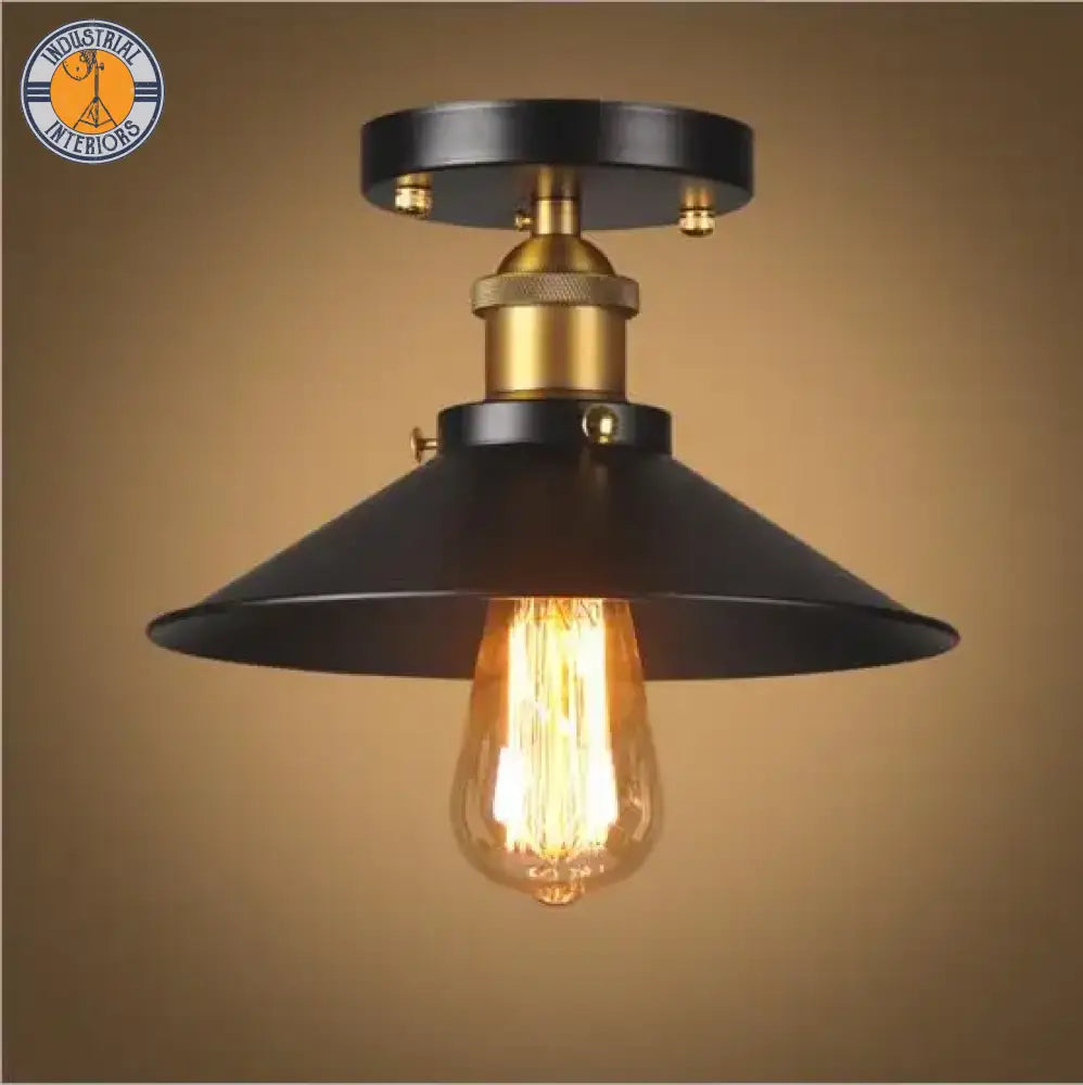 Loft Style Retro Vintage Led Ceiling Light Fixtures 22Cm / 0-5W