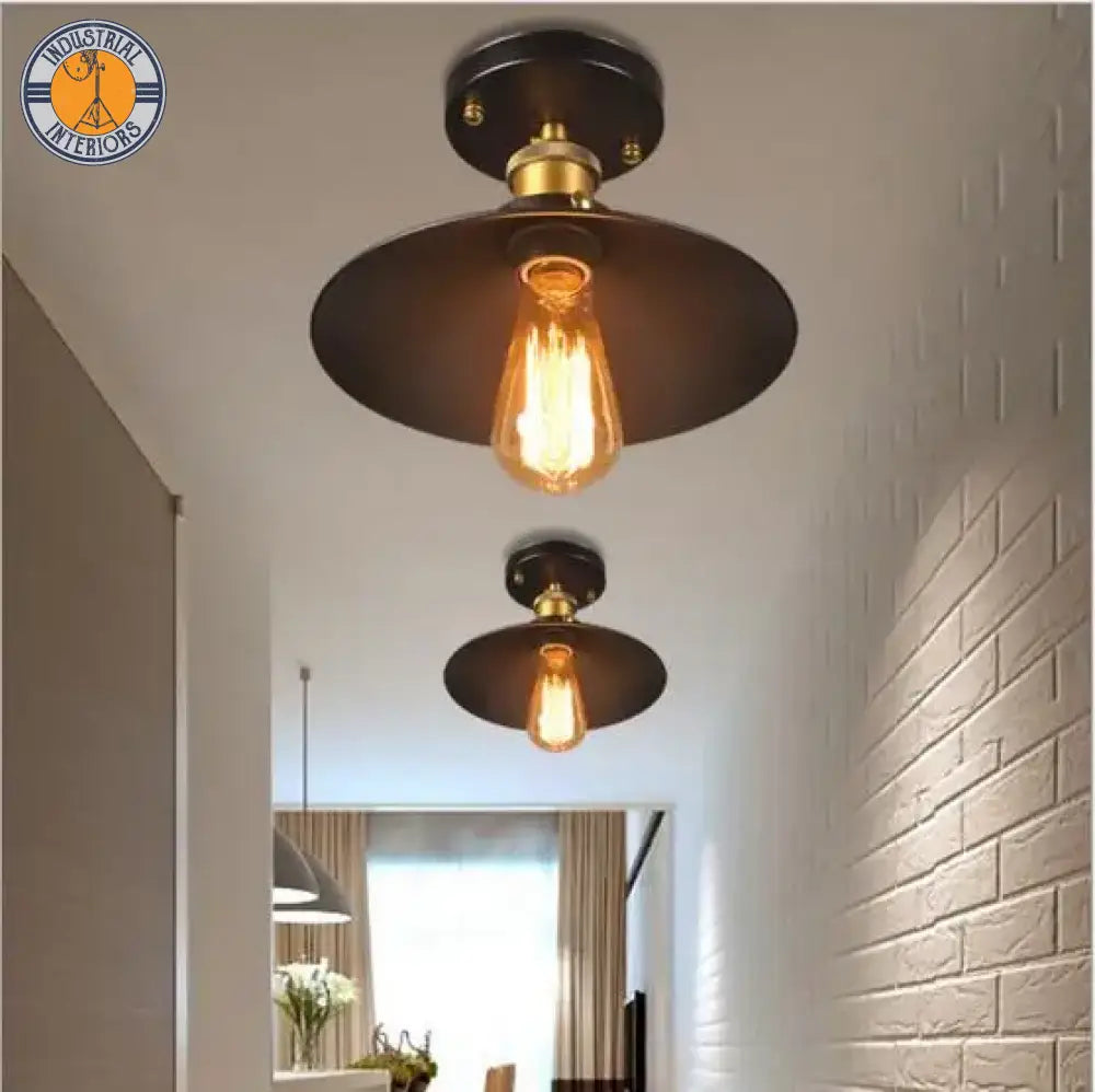 Loft Style Retro Vintage Led Ceiling Light Fixtures