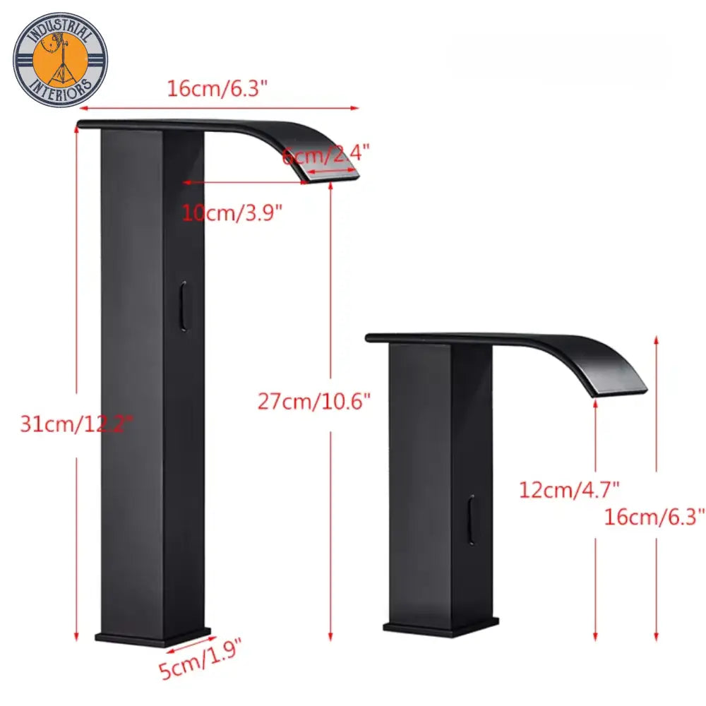 Smart Sensor Bathroom Faucet Auto Hand Control Hot/Cold Mixer