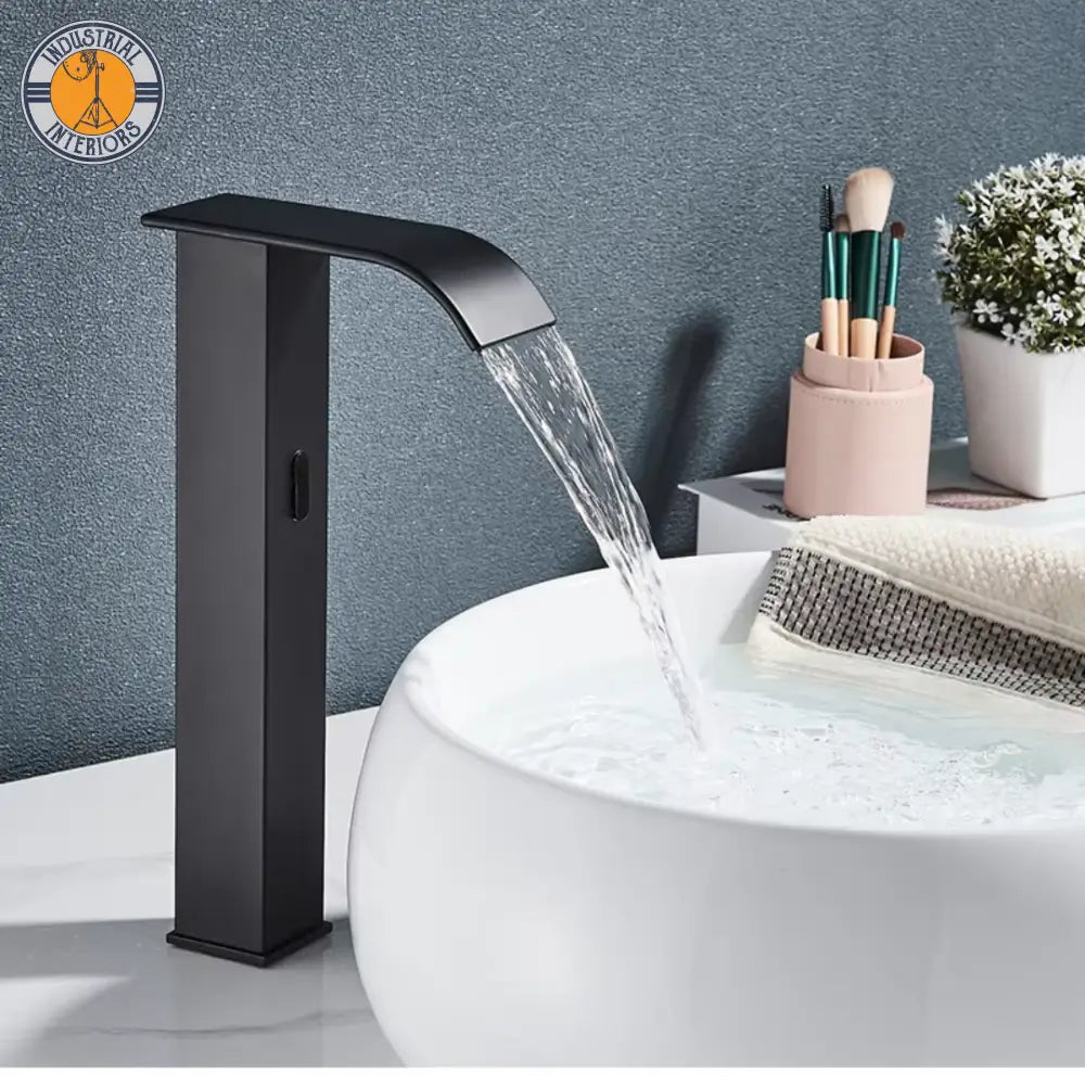 Smart Sensor Bathroom Faucet Auto Hand Control Hot/Cold Mixer