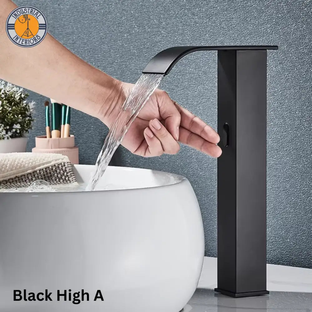 Smart Sensor Bathroom Faucet Auto Hand Control Hot/Cold Mixer
