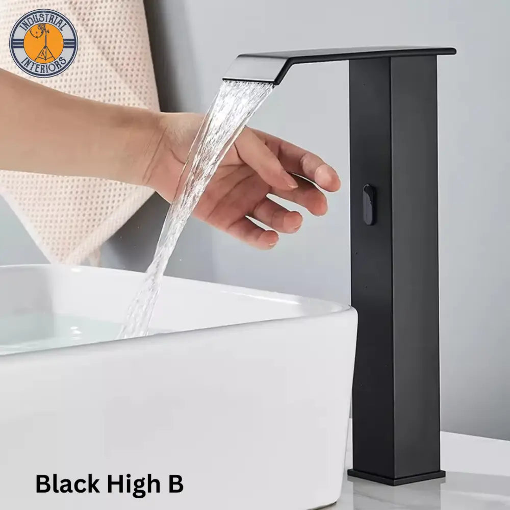Smart Sensor Bathroom Faucet Auto Hand Control Hot/Cold Mixer