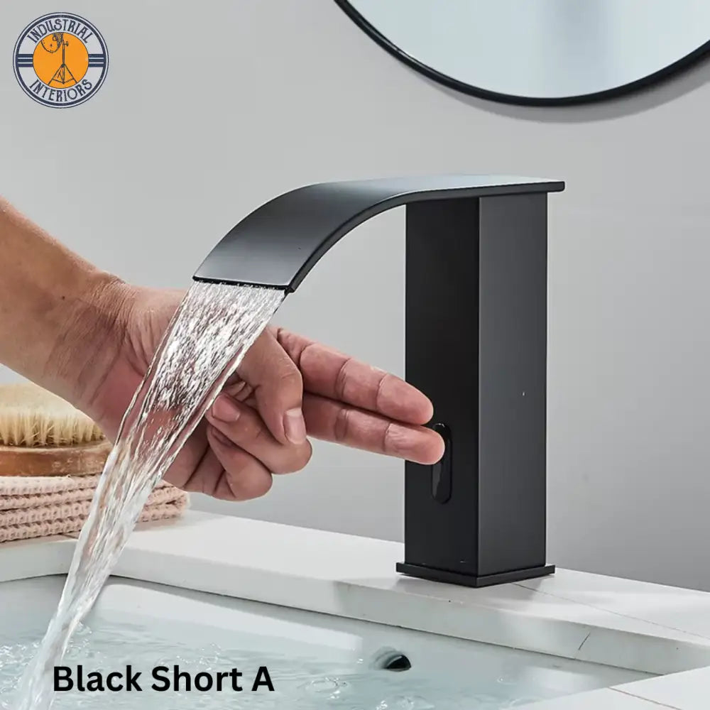 Smart Sensor Bathroom Faucet Auto Hand Control Hot/Cold Mixer