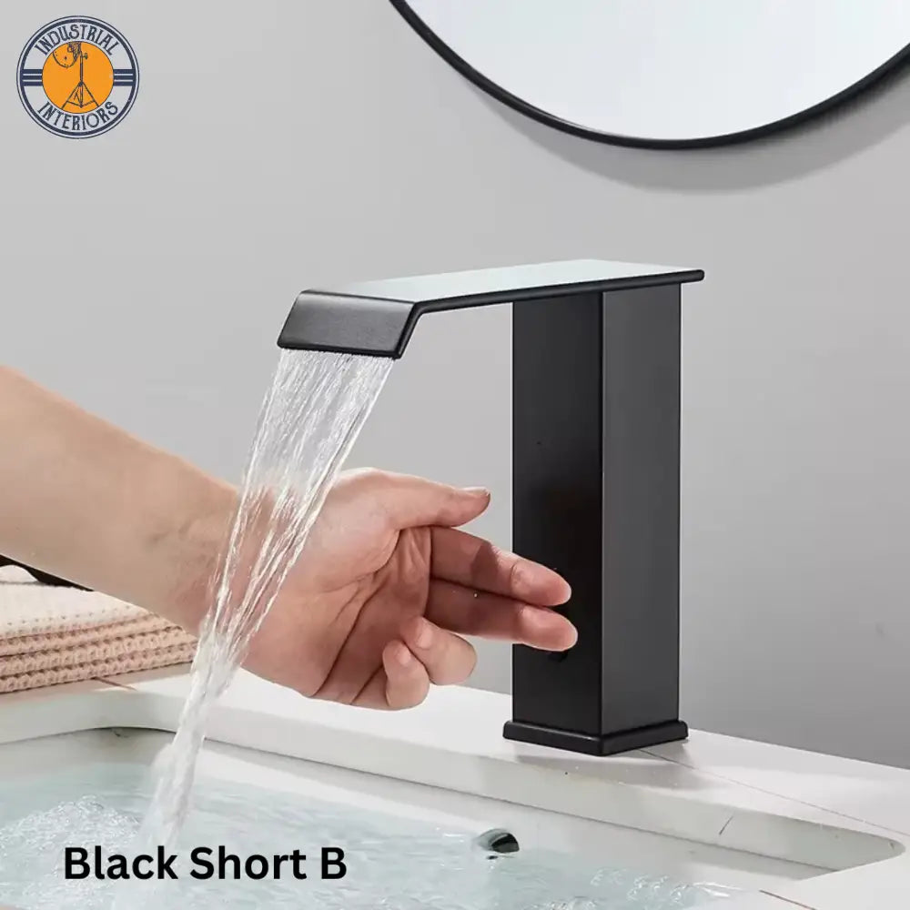 Smart Sensor Bathroom Faucet Auto Hand Control Hot/Cold Mixer