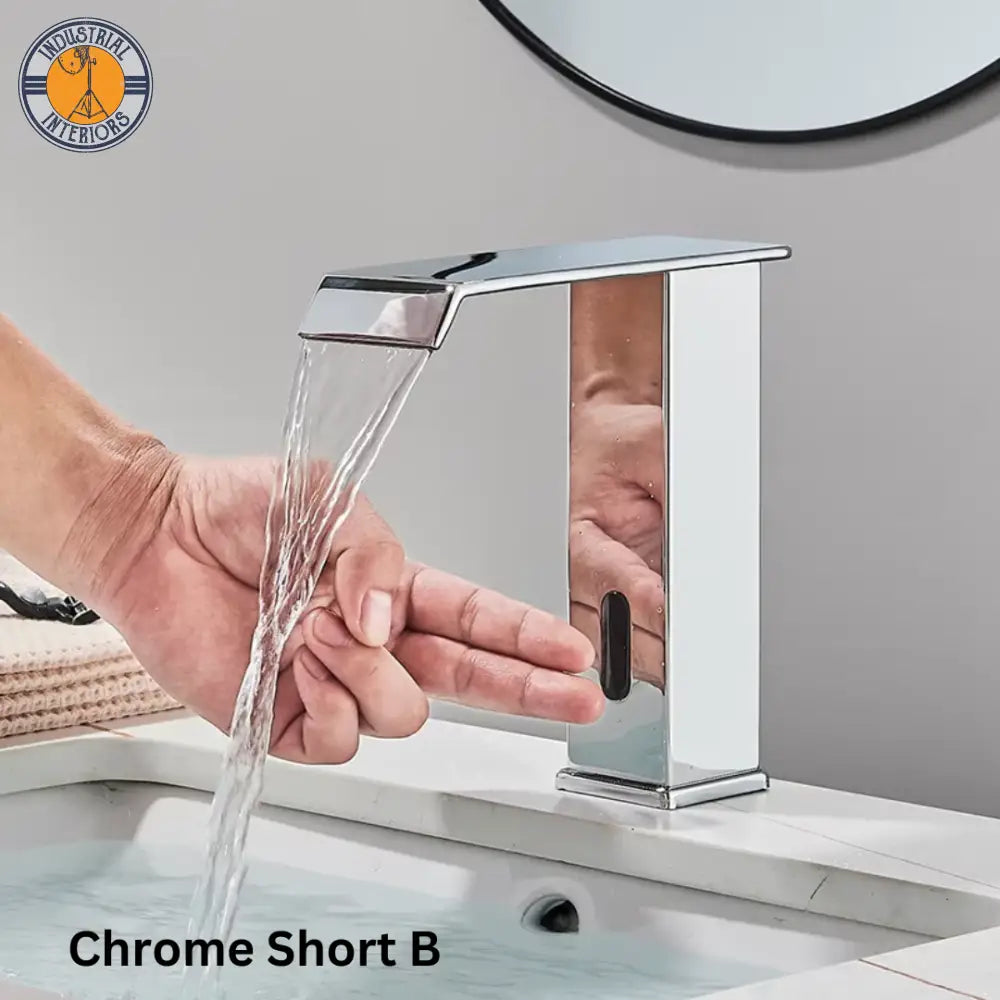 Smart Sensor Bathroom Faucet Auto Hand Control Hot/Cold Mixer