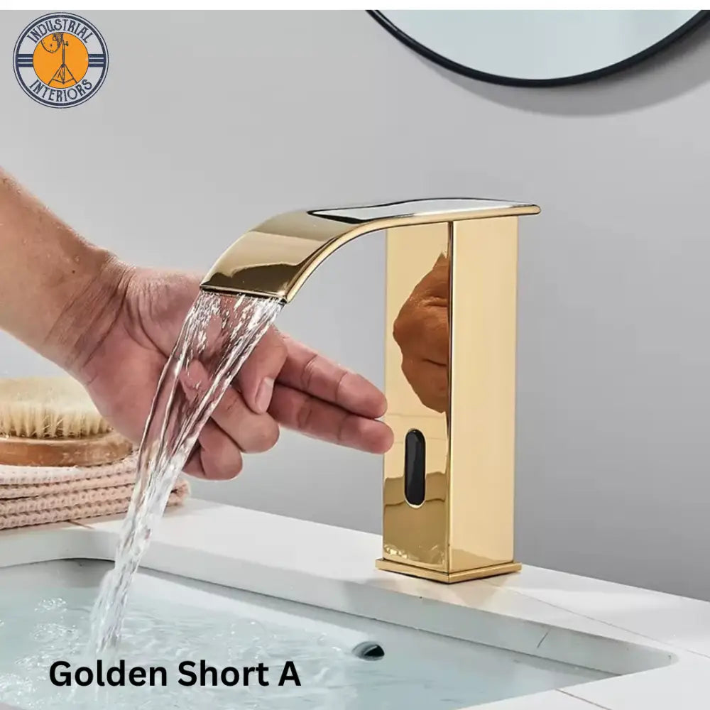 Smart Sensor Bathroom Faucet Auto Hand Control Hot/Cold Mixer