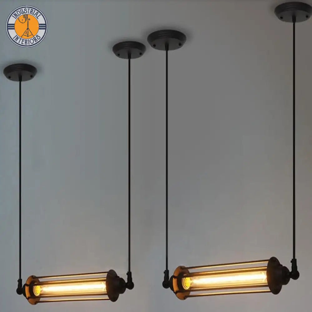 Vintage Pendant Adjustable Industrial Lighting Fixtures Light