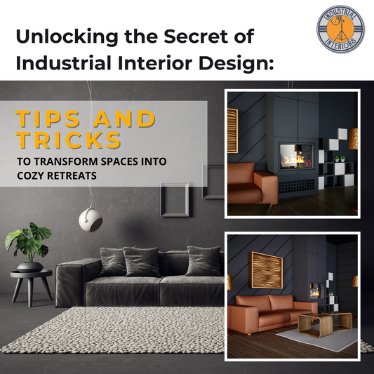 Unlocking the Secret of Industrial Interior Design: Tips and Tricks to Transform Spaces into Cozy Retreats