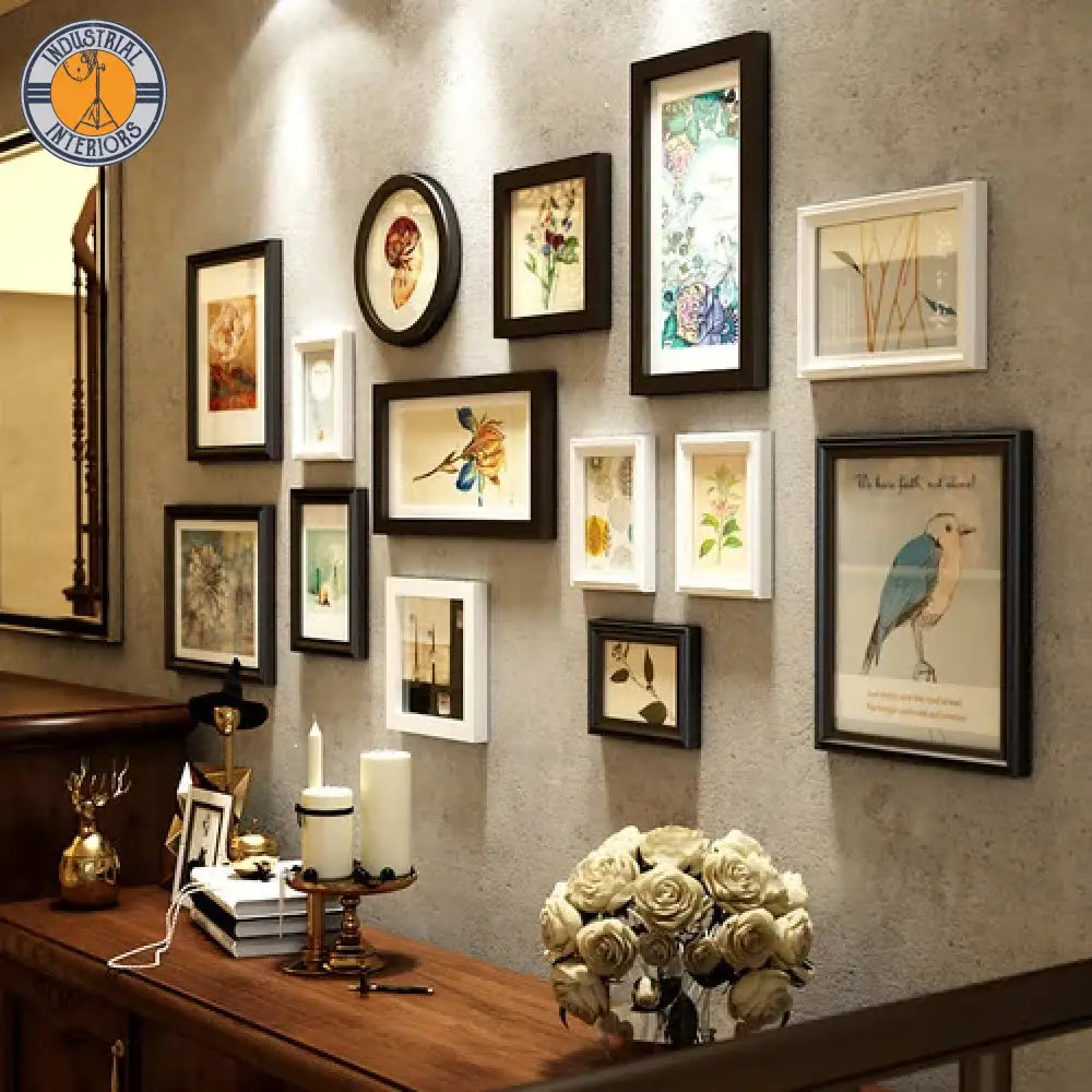 14 Piece Photo Frames Set Decor Frame