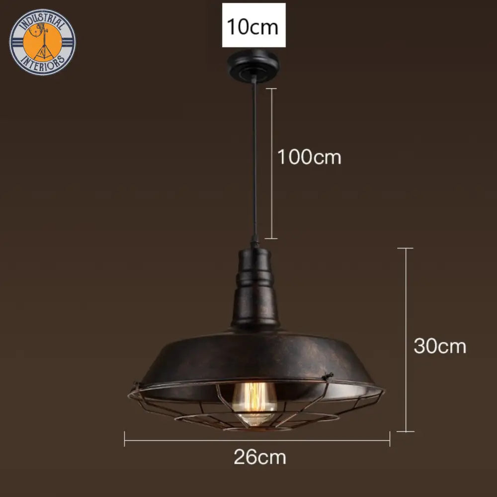 American Loft Industrial Retro Iron Pendant Lights Hanging Lamp Decoration Pendant Light