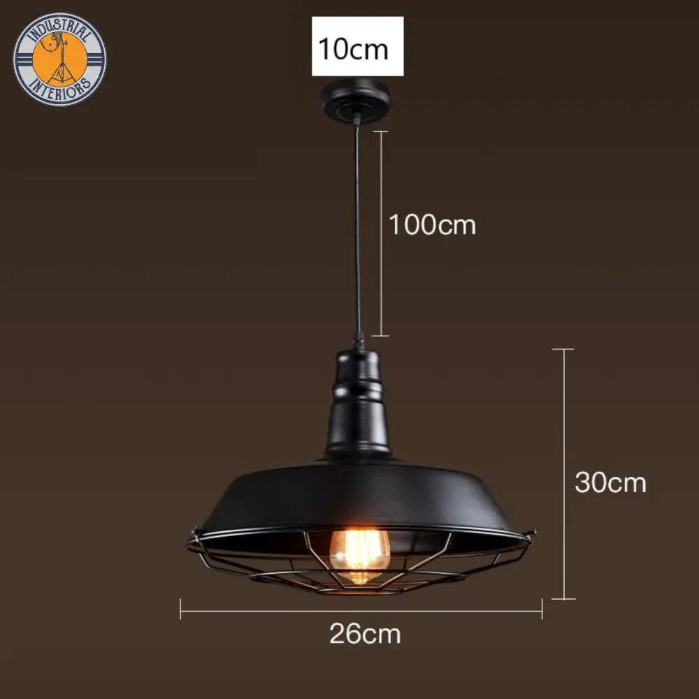 American Loft Industrial Retro Iron Pendant Lights Hanging Lamp Decoration Pendant Light