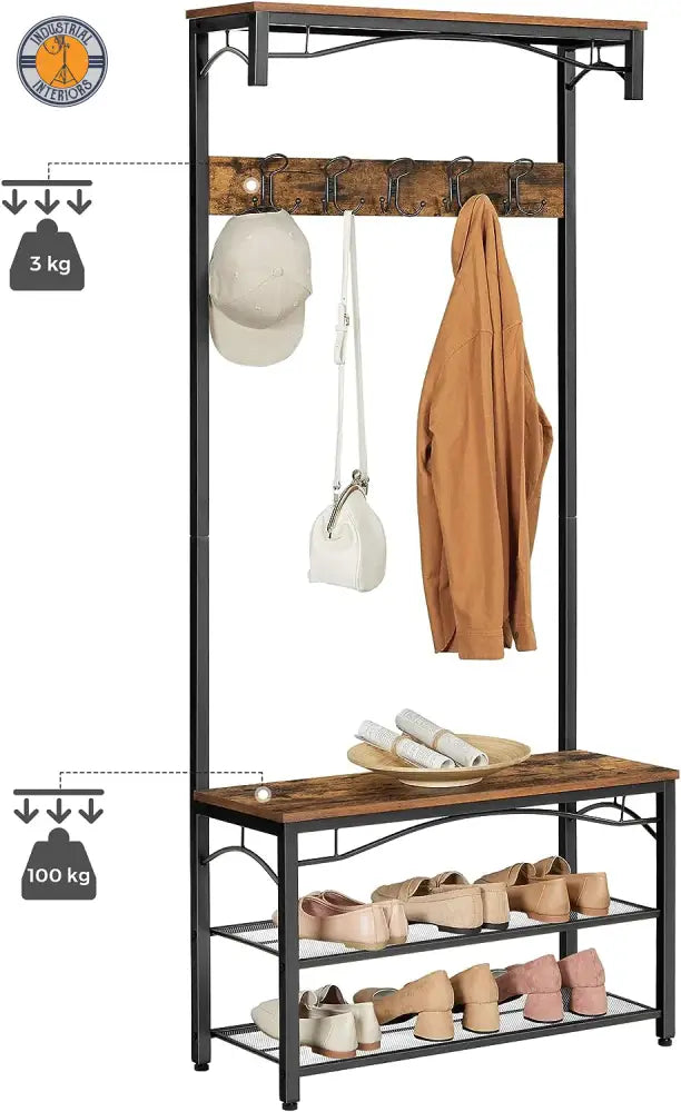 Hallway Coat Rack Stand