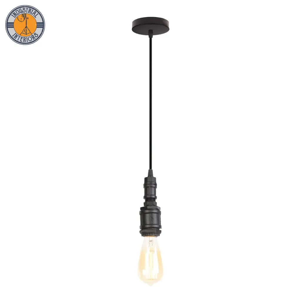 Industrial Retro Loft Pendant Vintage Light/Ceiling Lamp Decoration Black E Light