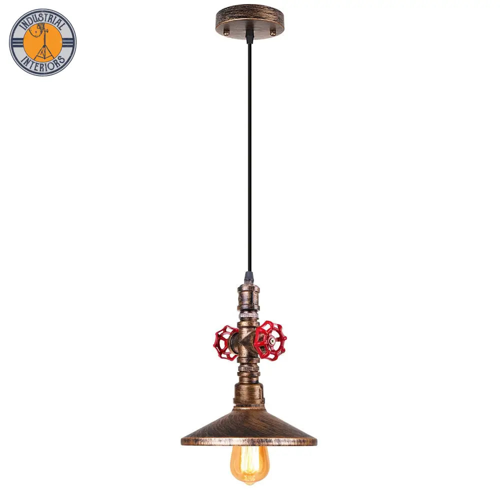 Industrial Retro Loft Pendant Vintage Light/Ceiling Lamp Decoration Bronze A Light