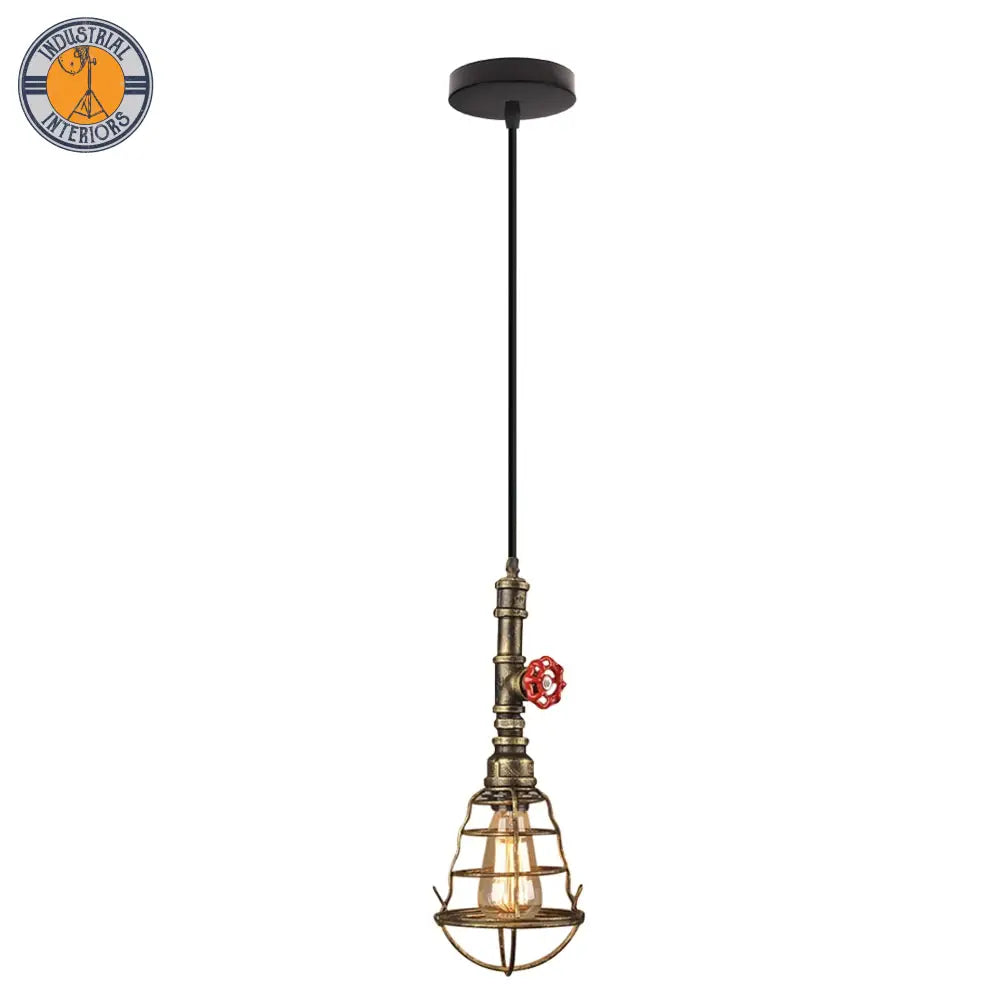 Industrial Retro Loft Pendant Vintage Light/Ceiling Lamp Decoration Bronze F Light