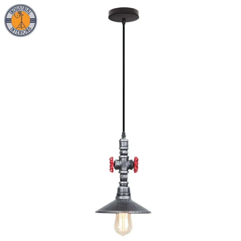 Industrial Retro Loft Pendant Vintage Light/Ceiling Lamp Decoration Silver A Light