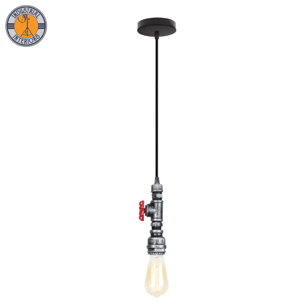 Industrial Retro Loft Pendant Vintage Light/Ceiling Lamp Decoration Silver D Light