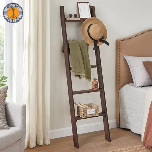 Ladder Rack For Storage And Decor