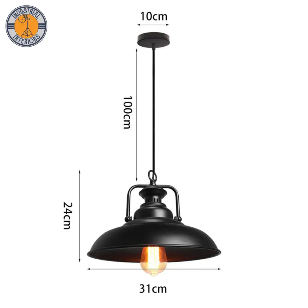 Loft Industrial Retro Iron Pendant Light /Home Hanging Lamp 06