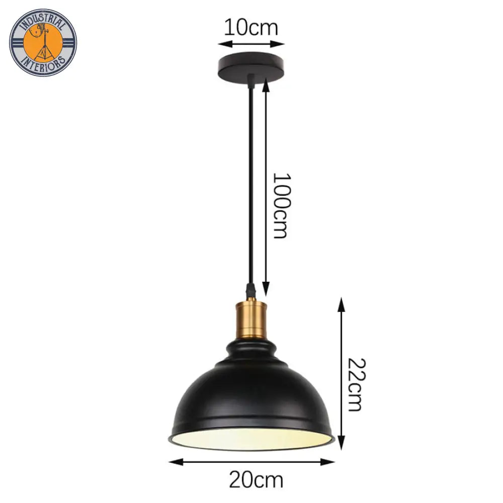 Loft Industrial Retro Iron Pendant Light /Home Hanging Lamp 07