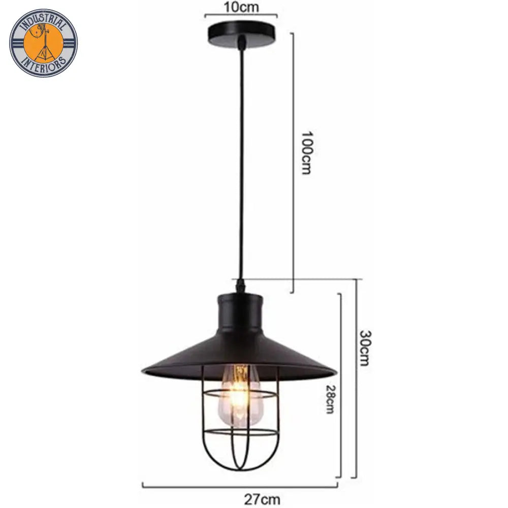 Loft Industrial Retro Iron Pendant Light /Home Hanging Lamp 17