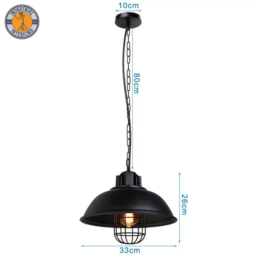 Loft Industrial Retro Iron Pendant Light /Home Hanging Lamp 20