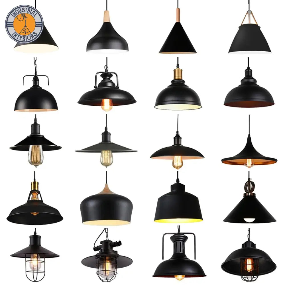 Loft Industrial Retro Iron Pendant Light /Home Hanging Lamp