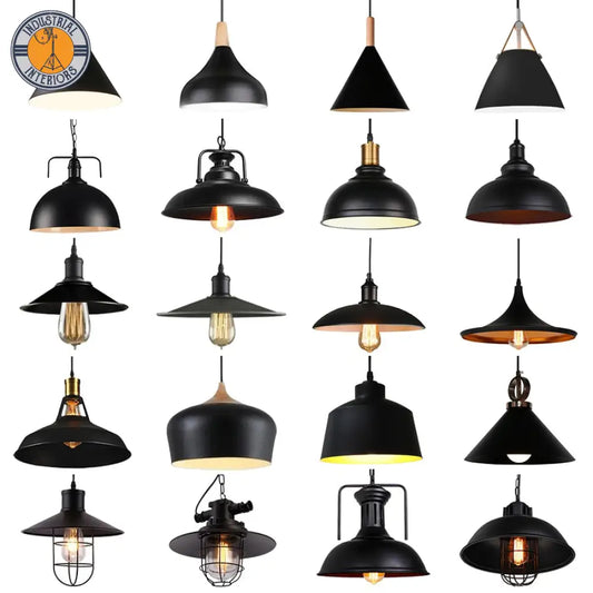 Loft Industrial Retro Iron Pendant Light /Home Hanging Lamp