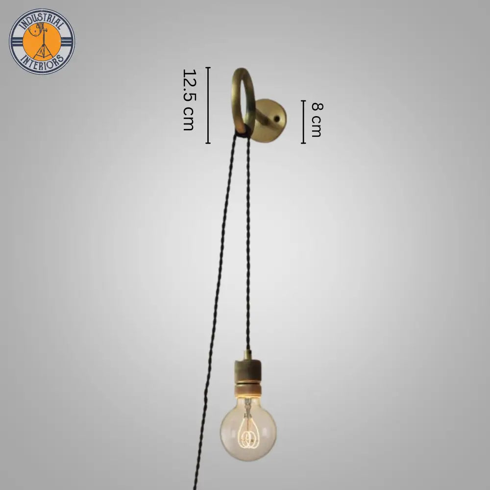 Loft Industrial Style Bedroom Wall Led Lamp