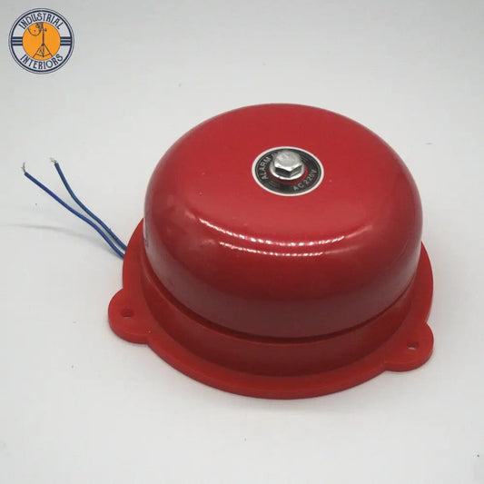 Red Tradition Electric Bell 220V Alarm 100Mm 4Inch