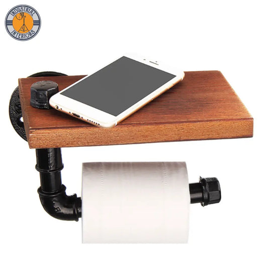 Retro Iron Wall Mounted Paper Holder