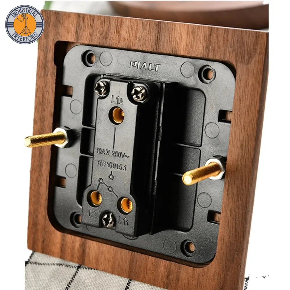 Retro Vintage Wall Lighting Switch Plate Socket