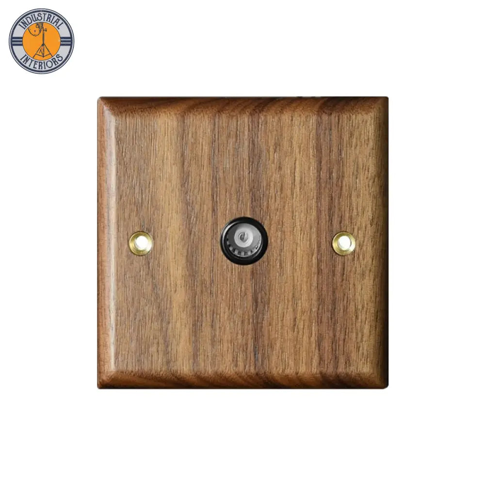 Retro Vintage Wall Lighting Switch Plate Socket Tv